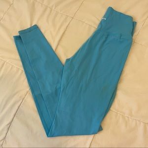 Alphalete alphalux leggings in blue size small